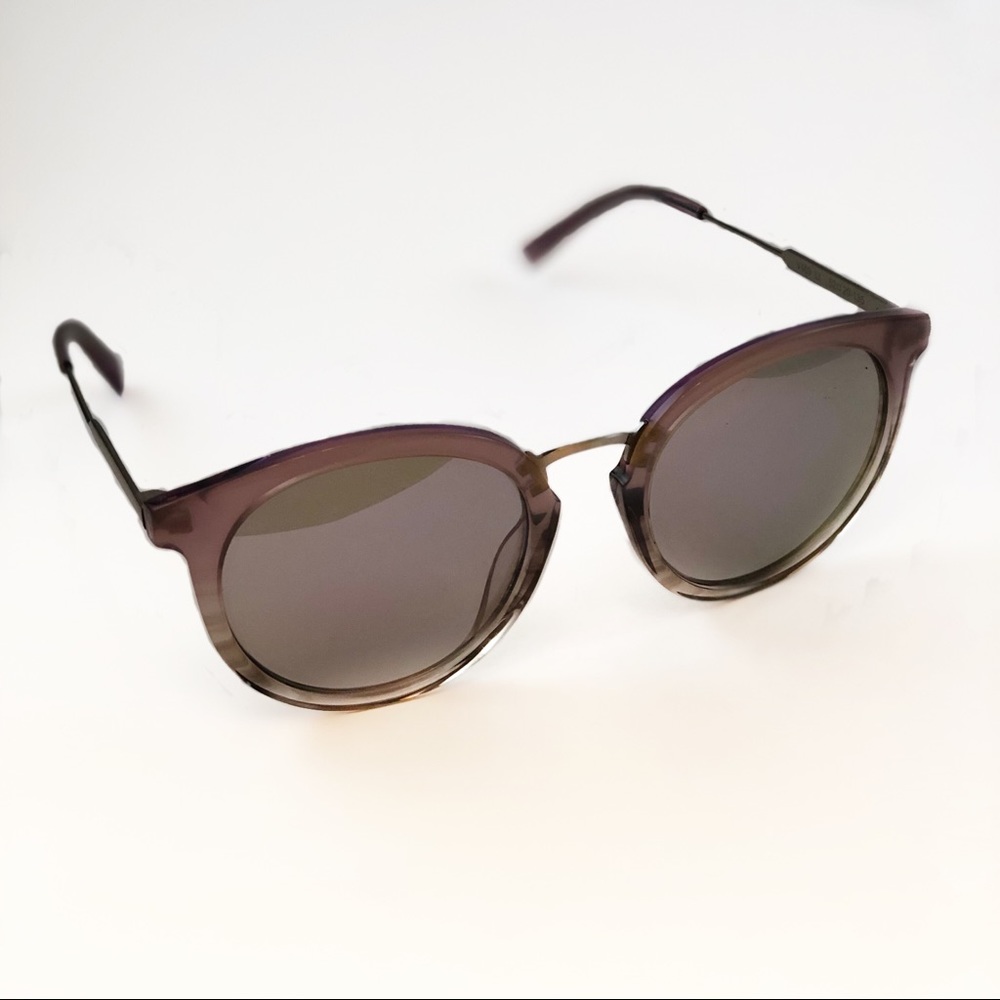 Vera Wang Iridescent Purple Sunglasess